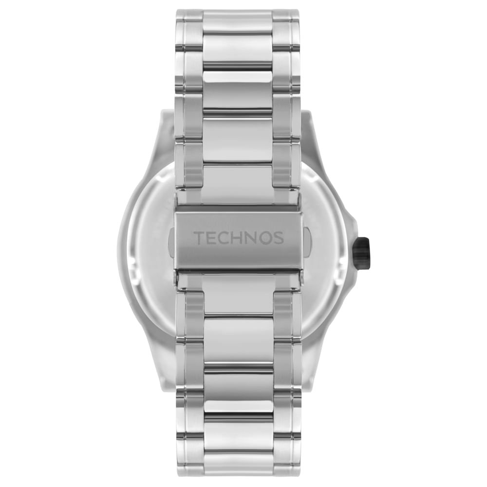 Relógio Technos Masculino Racer Bicolor - 2115UDE/1A Prata 3