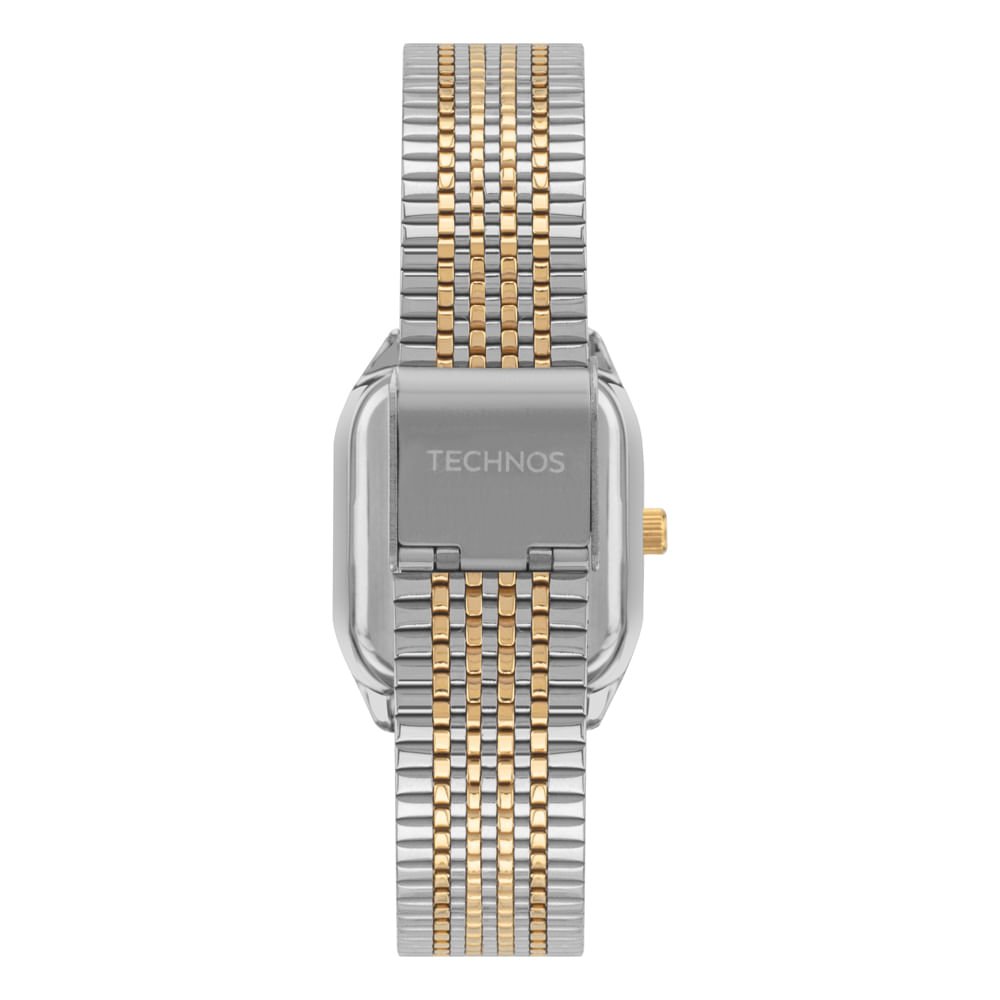 Relógio Technos Feminino Style Bicolor - 2035NFS/1X Dourado/Prata 3