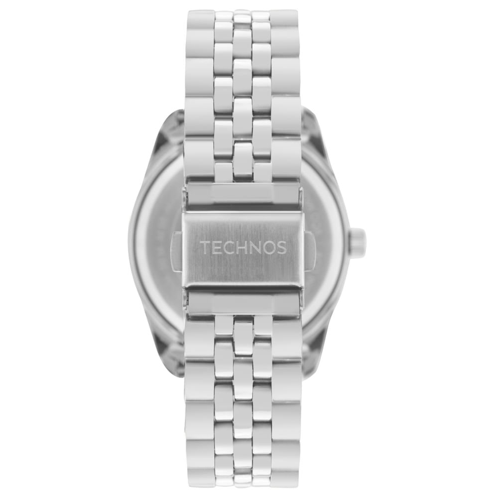 Relógio Technos Feminino Automático Riviera Prata - 6T51AE/1V Prata 3