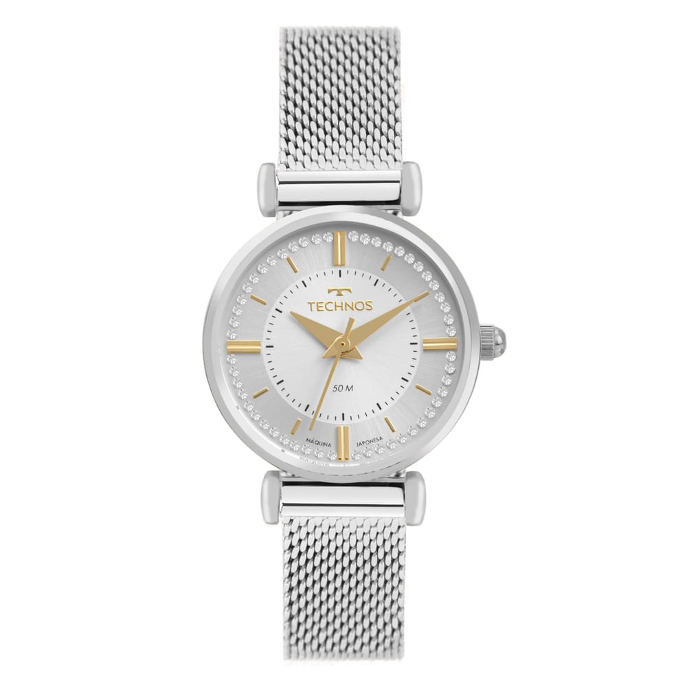 Relógio Technos Feminino Mini Prata - 2035NEY/1K