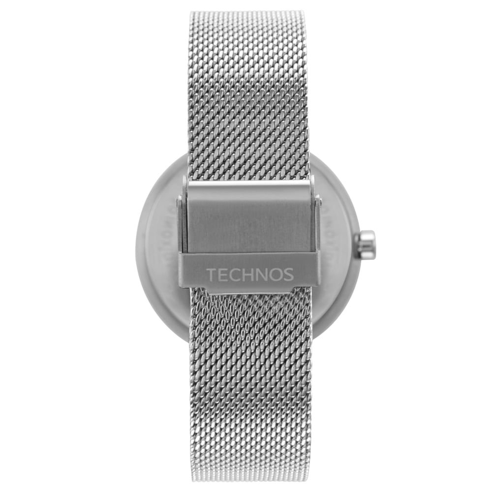 Relógio Technos Feminino Slim Prata - GL22AZ/1K Prata 3