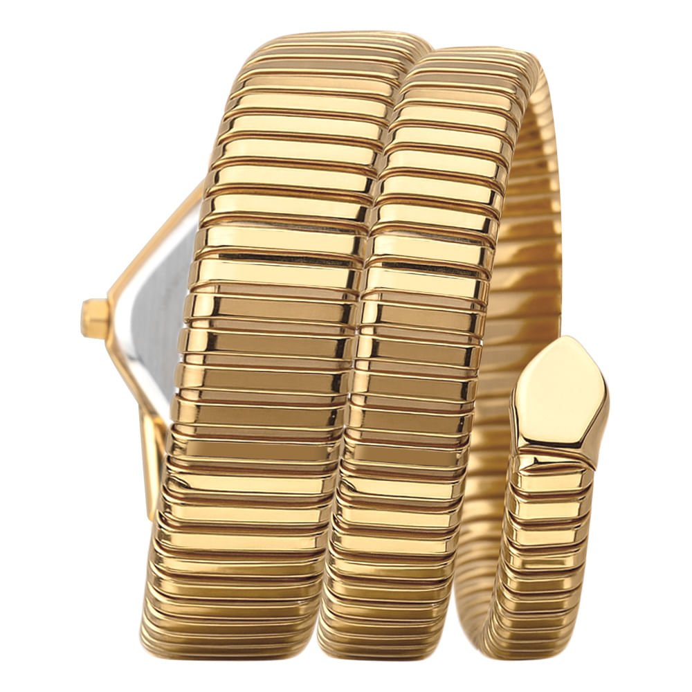 Relógio Euro Feminino Serpentes Dourado - EU2035ZDM/5D Dourado 3