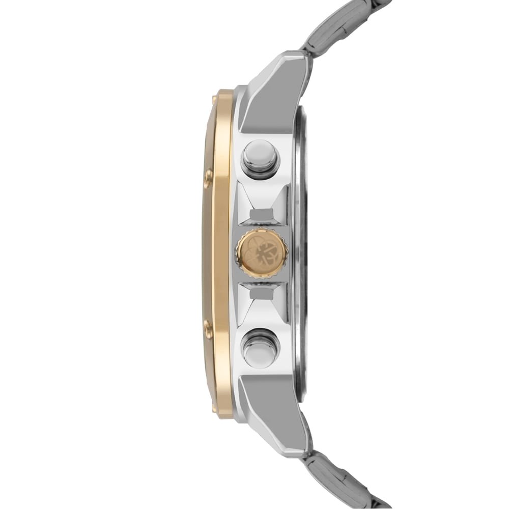 Relógio Euro Feminino Big Case Bicolor - EUJS25AN/4M Prata 2