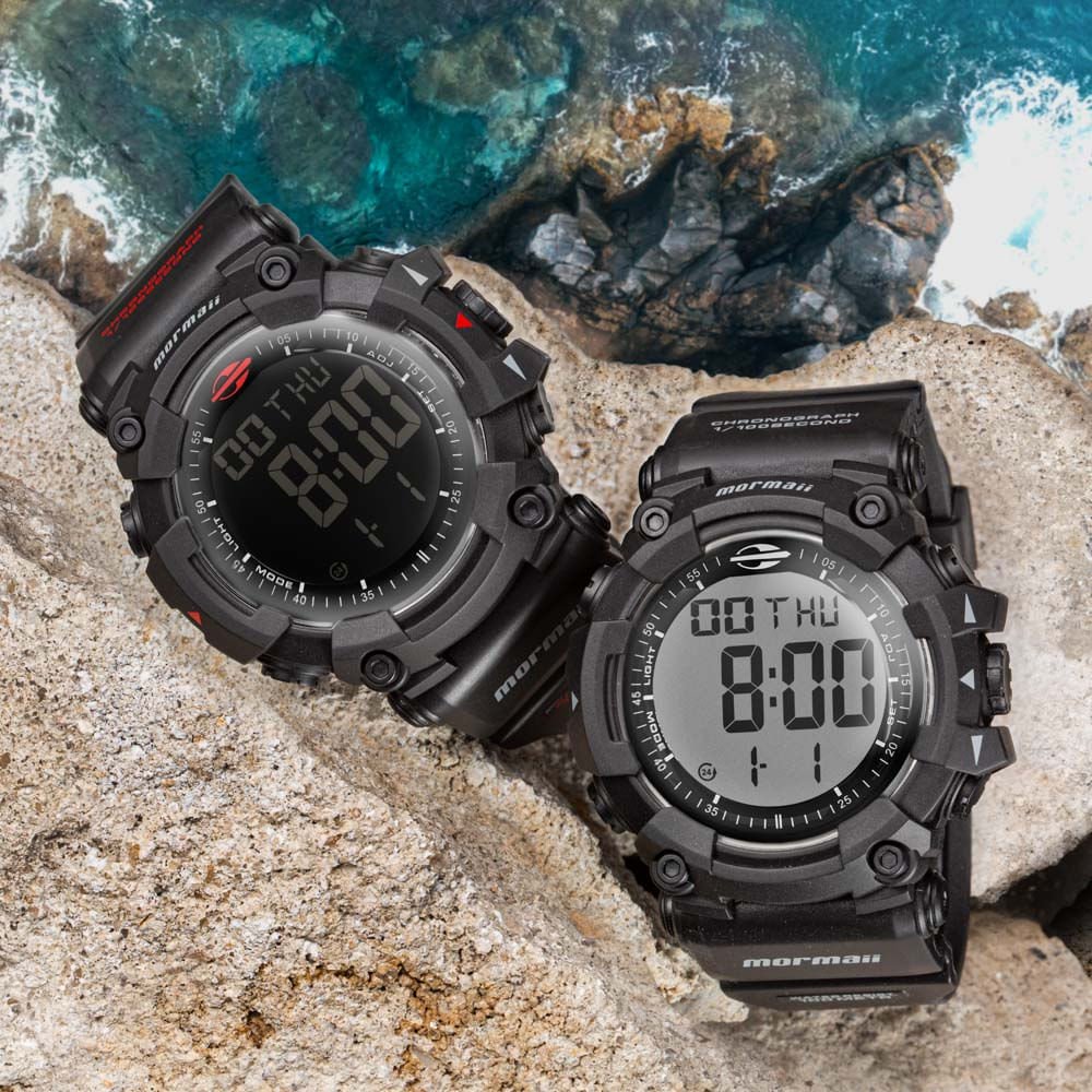 Relógio Mormaii Masculino Wave Preto - MO0570G/8C Preto 4