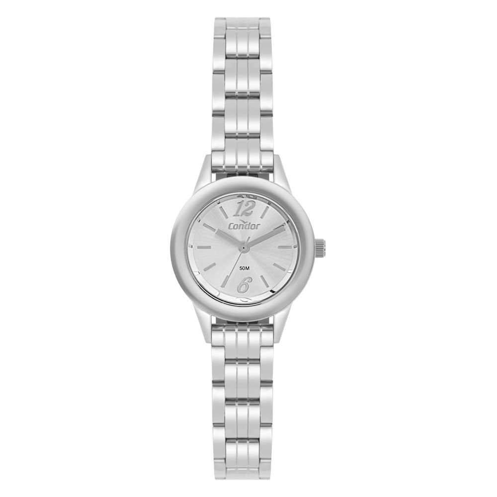 Kit Relógio Condor Feminino Mini Prata - CO2035OBC/K4K Prata 2