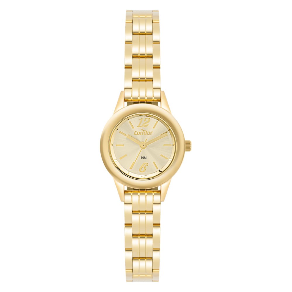 Kit Relógio Condor Feminino Mini Dourado - CO2035OBB/K4X Dourado 2