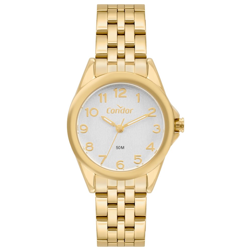 Kit Relógio Condor Feminino Dia A Dia Dourado - CO2035ODG/K4K Dourado 2