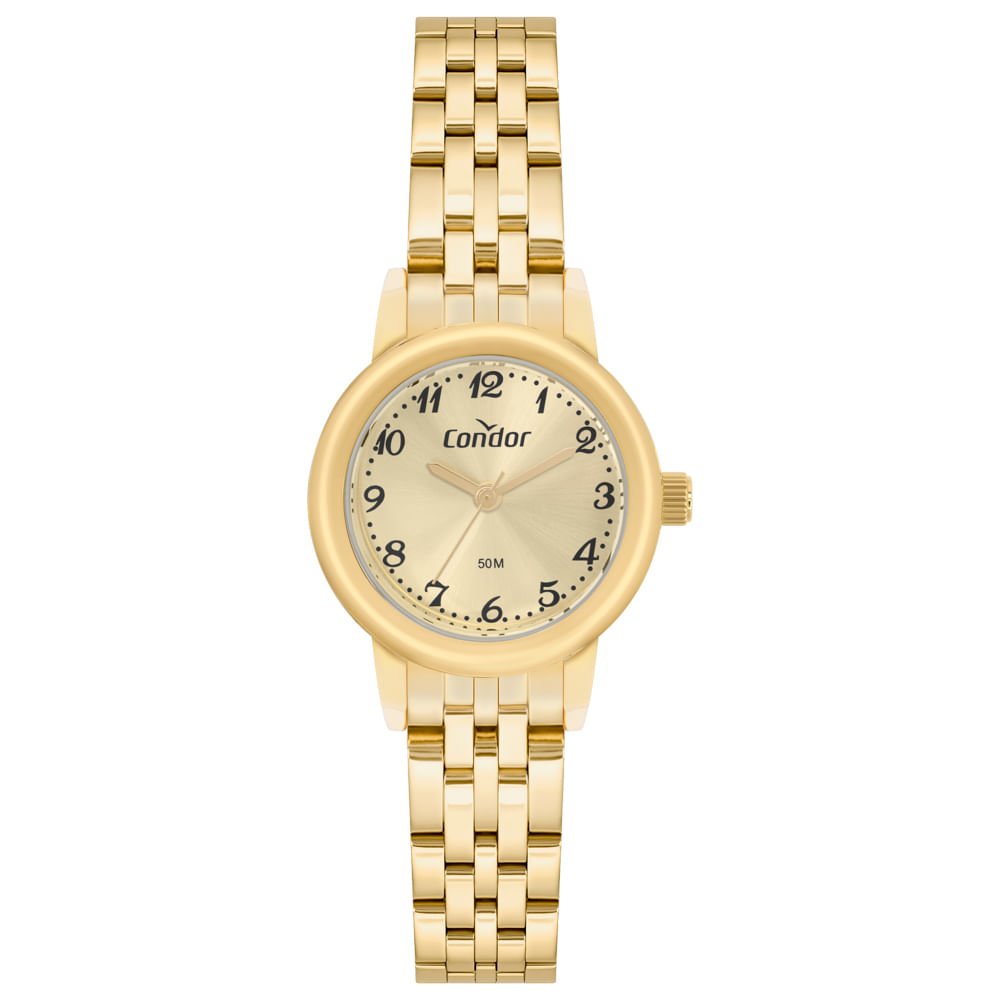 Relógio Condor Feminino Mini Dourado - CO2035ODV/4X