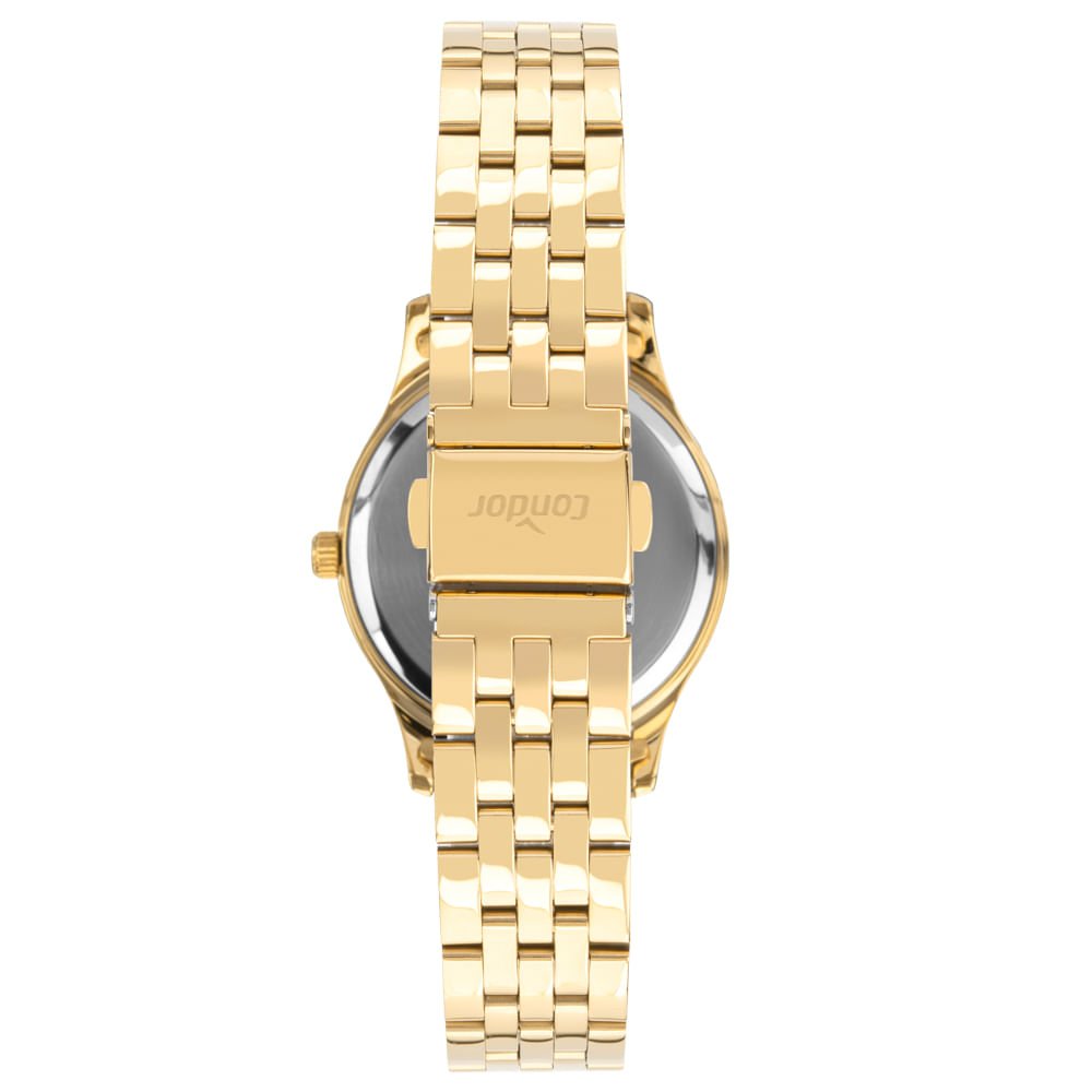 Relógio Condor Feminino Mini Dourado - CO2035ODV/4X Dourado 3