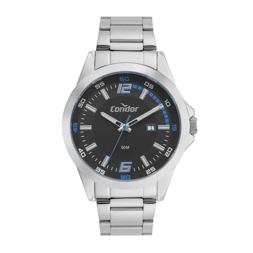 Kit Relógio Condor Masculino Drive Prata - CO2115NEB/K4K Prata 2