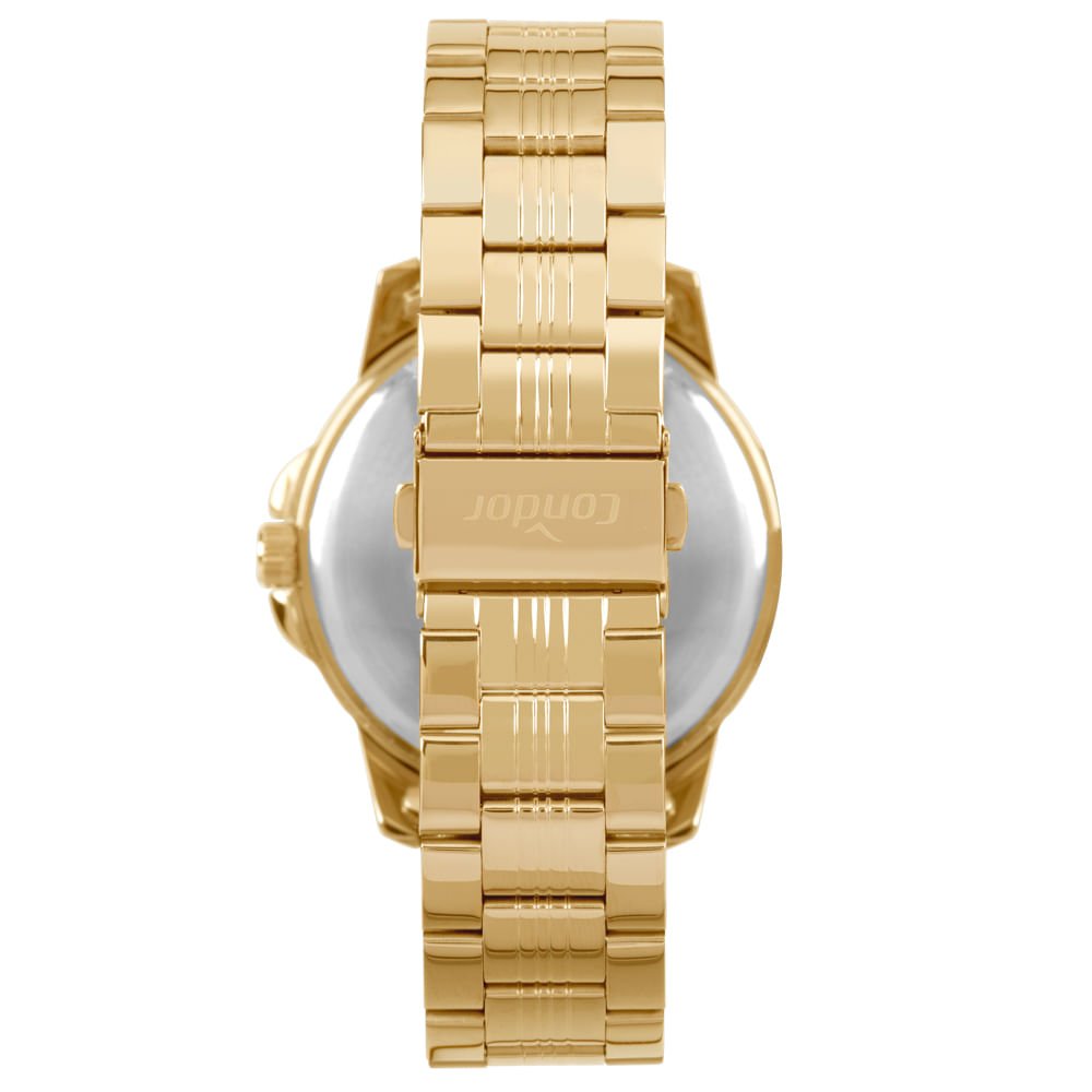 Kit Relógio Condor Masculino Drive Dourado - CO2115NDQ/K4D Dourado 3