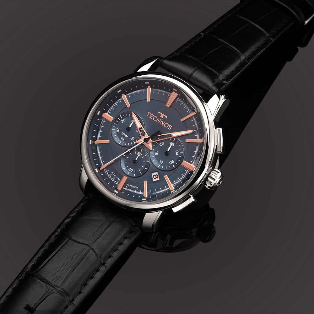 Relógio Technos Masculino Grandtech Prata - JS25BDN/0A Prata 3