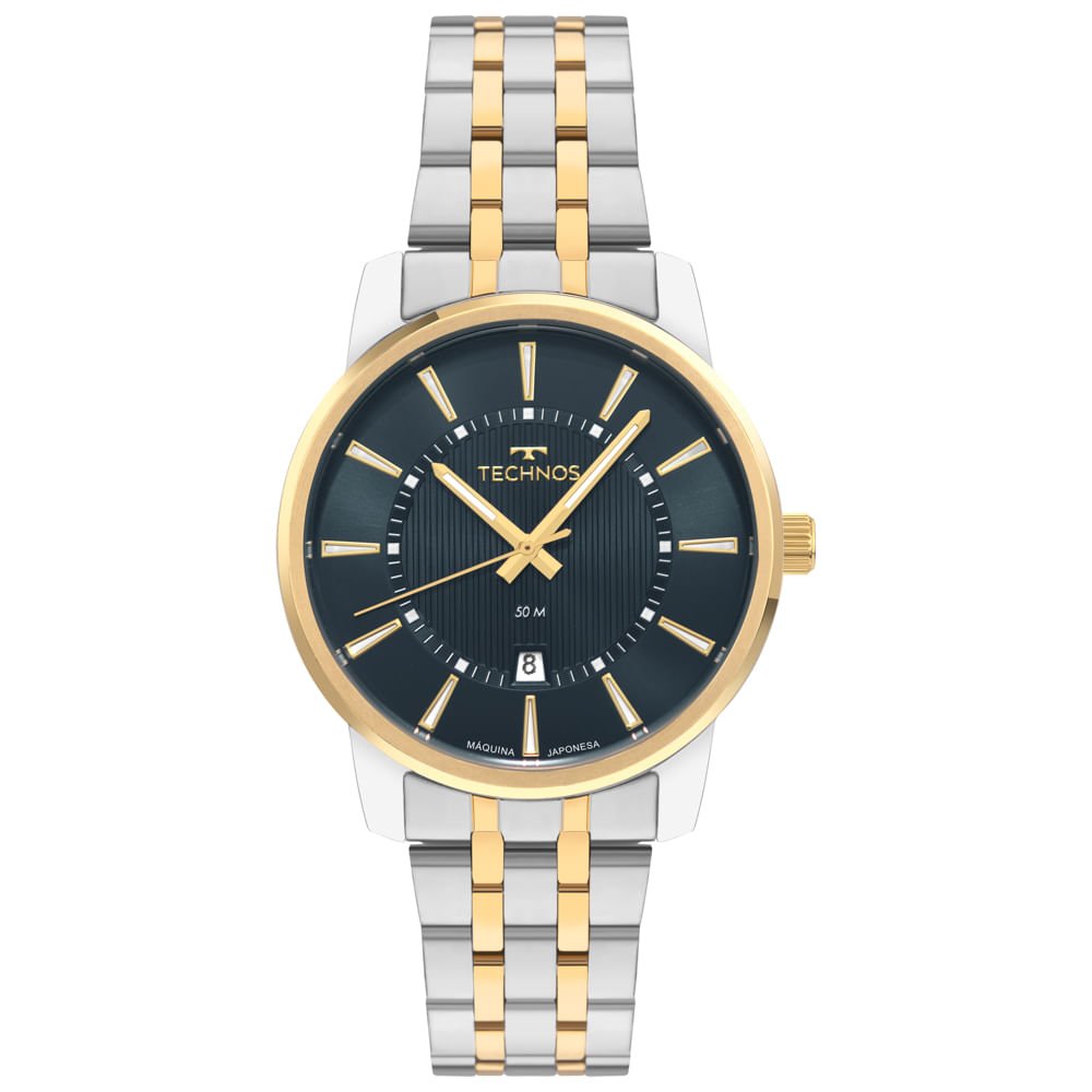 Relógio Technos Masculino Executive Bicolor - 2115UDP/1A