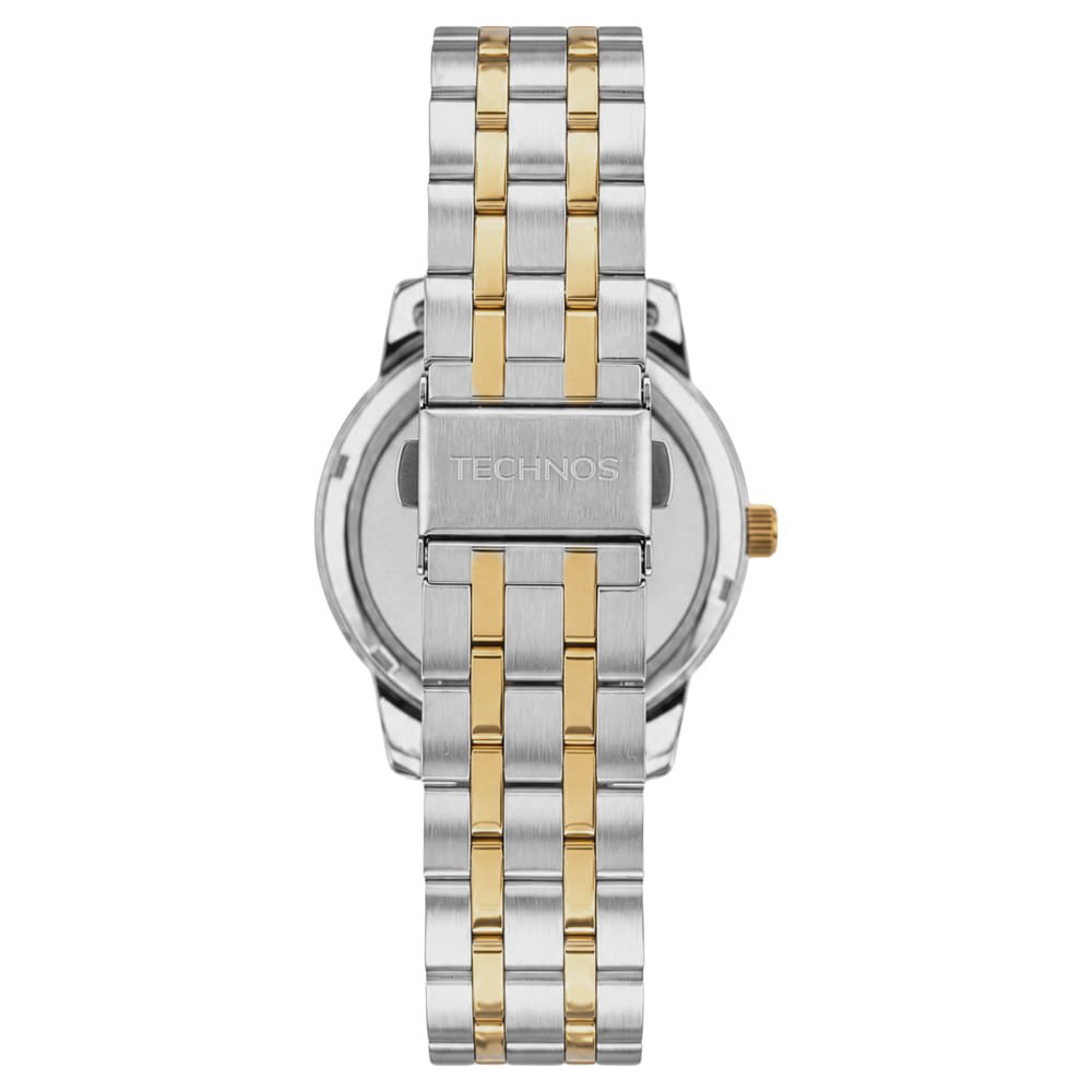 Relógio Technos Masculino Executive Bicolor - 2115UDP/1A Dourado 3