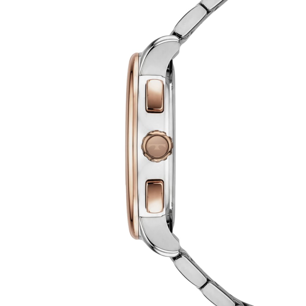 Relógio Technos Masculino Grandtech Bicolor - JS25BDP/1A Dourado 2