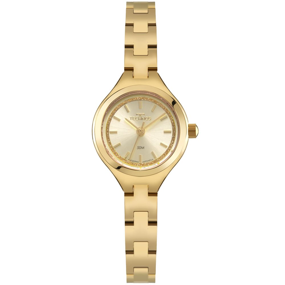 Relógio Technos Feminino Mini Dourado - 2035NAM/1X