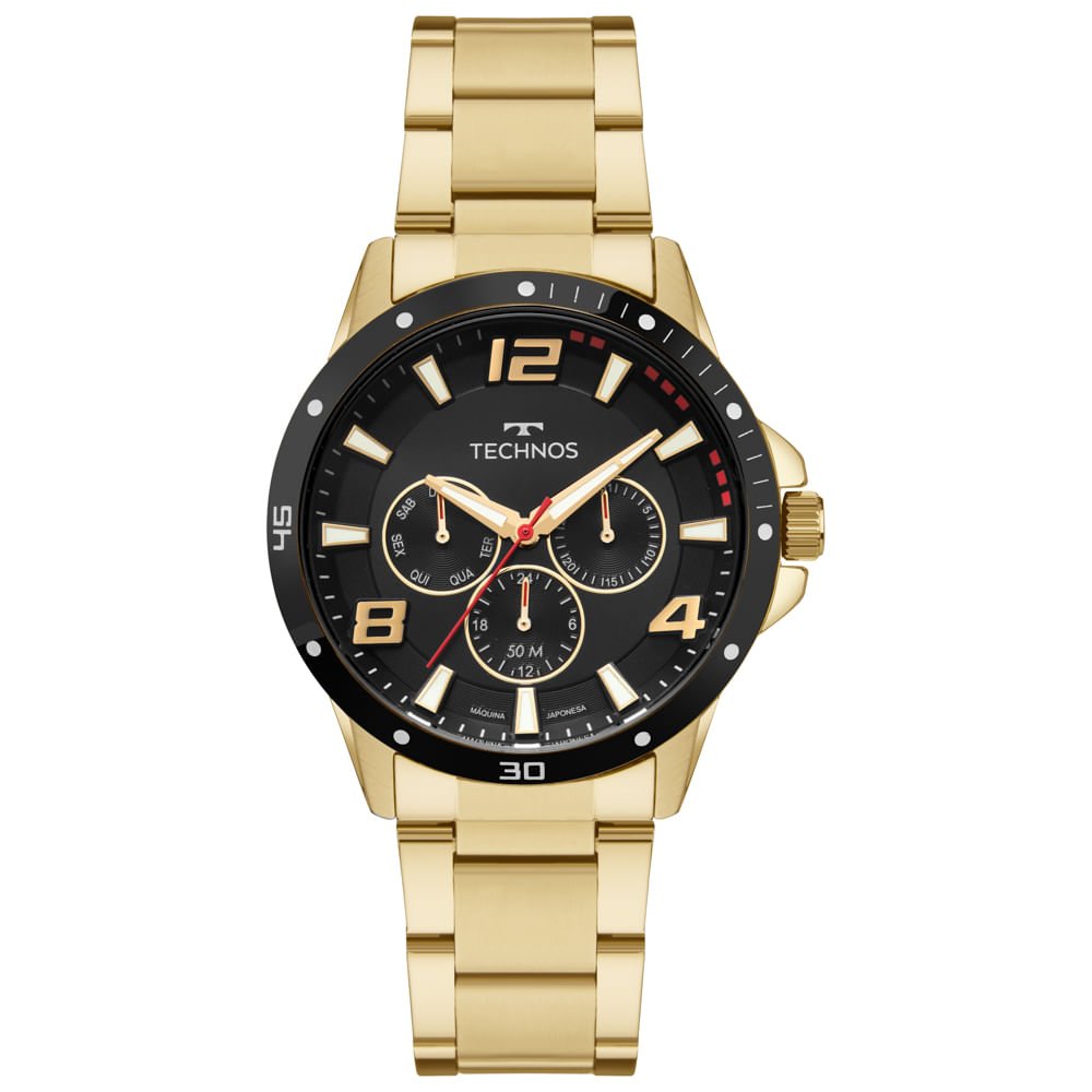 Relógio Technos Masculino Racer Premium Bicolor - 6P29AMS/1P