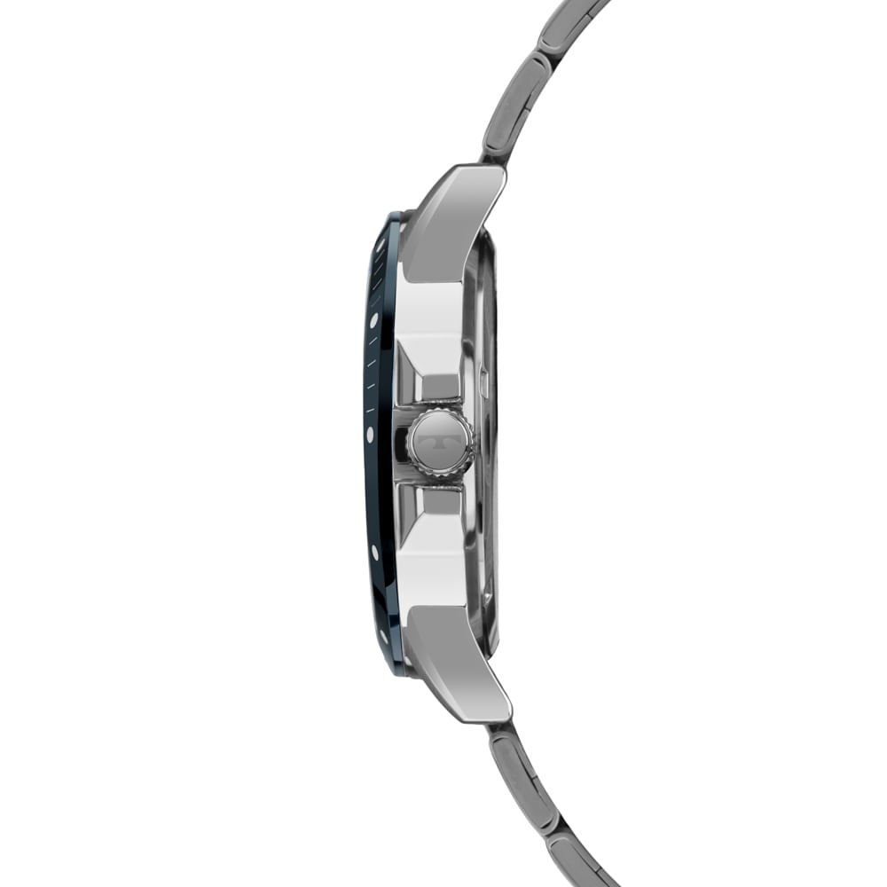 Relógio Technos Masculino Racer Premium Bicolor - 2315LBR/1A Prata 3