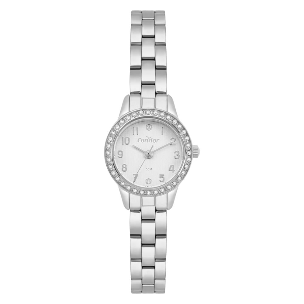 Kit Relógio Condor Feminino Mini Prata - CO2035OBE/K4K Prata 2