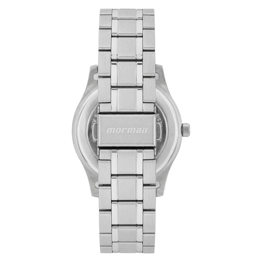 Relógio Mormaii Masculino Steel Basic Prata - MO2115BT/1A Prata 3
