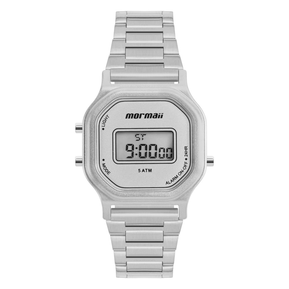 Relógio Mormaii Feminino Vintage Prata - MO13080D/7K