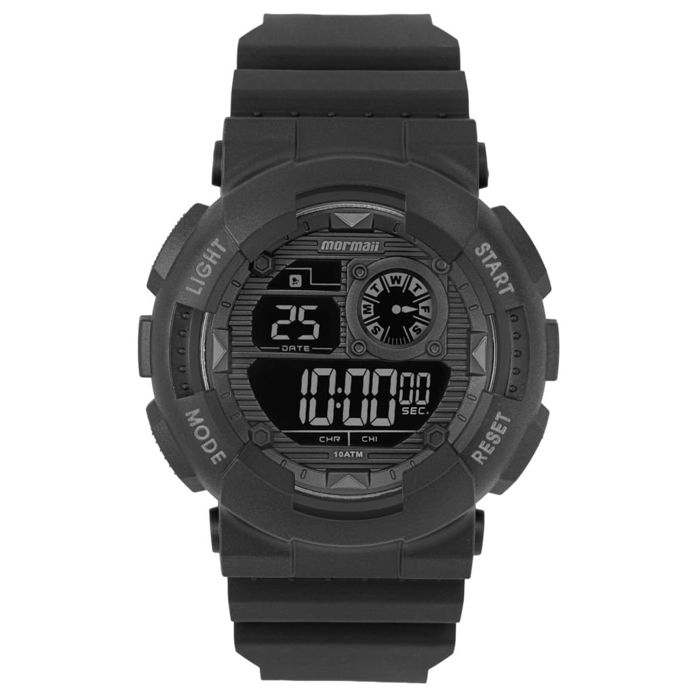 Relógio Mormaii Masculino Wave Preto - MO3415/8P