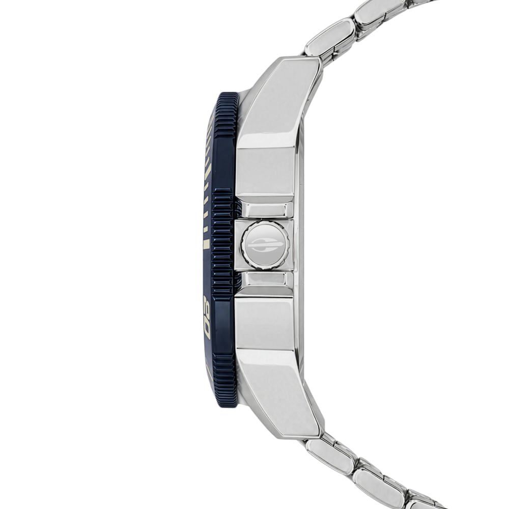 Relógio Mormaii Masculino Steel Basic Prata - MO2317AR/1A Prata 2