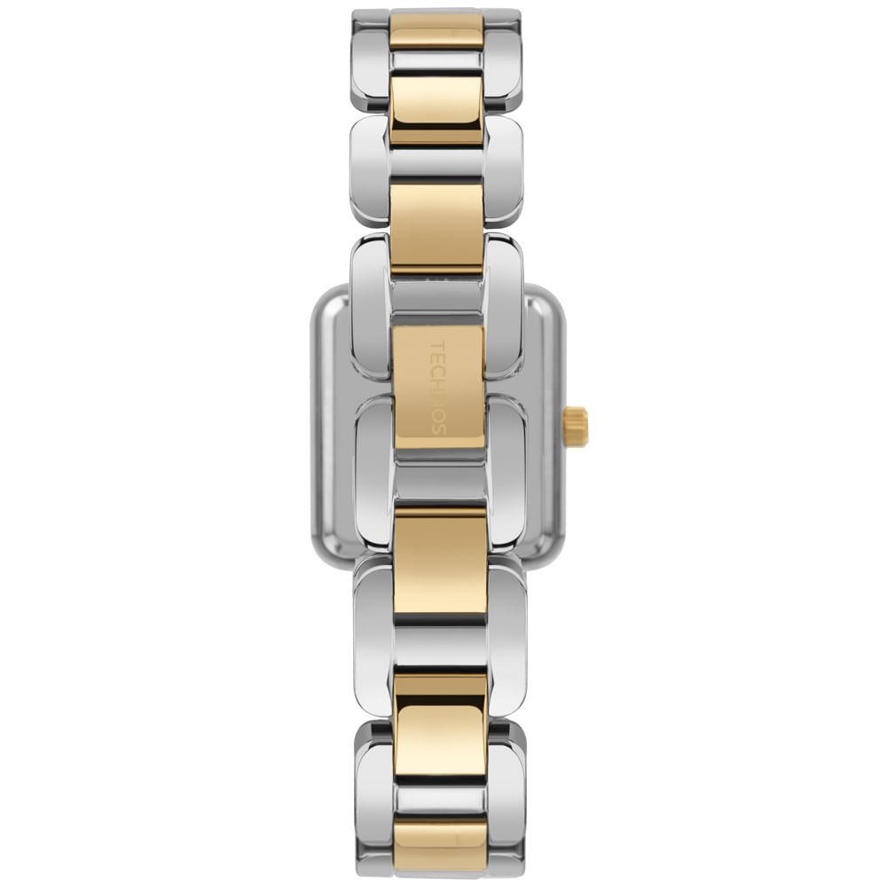 Relógio Technos Feminino Elos Bicolor - 2015CFF/1K Prata 3