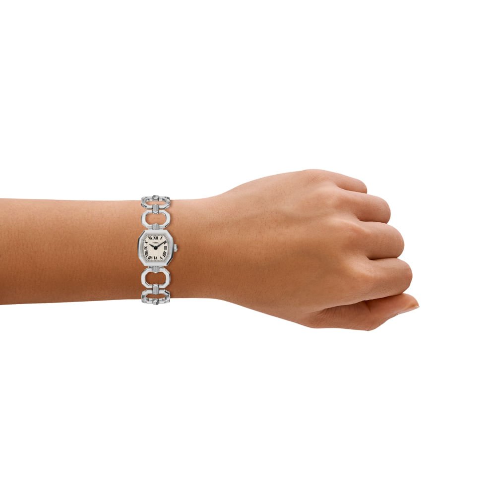 Relógio Fossil Feminino Harlow Prata - ES5485/1BN Prata 3