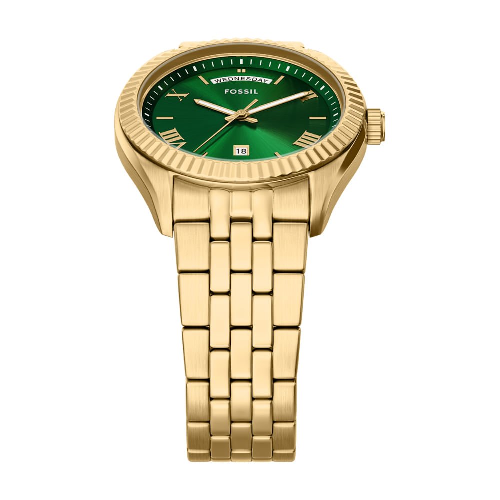 Relógio Fossil Masculino Campbell Dourado - FS6142/1VN Dourado 6