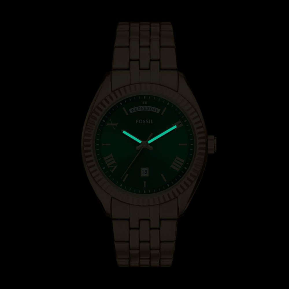 Relógio Fossil Masculino Campbell Dourado - FS6142/1VN Dourado 7