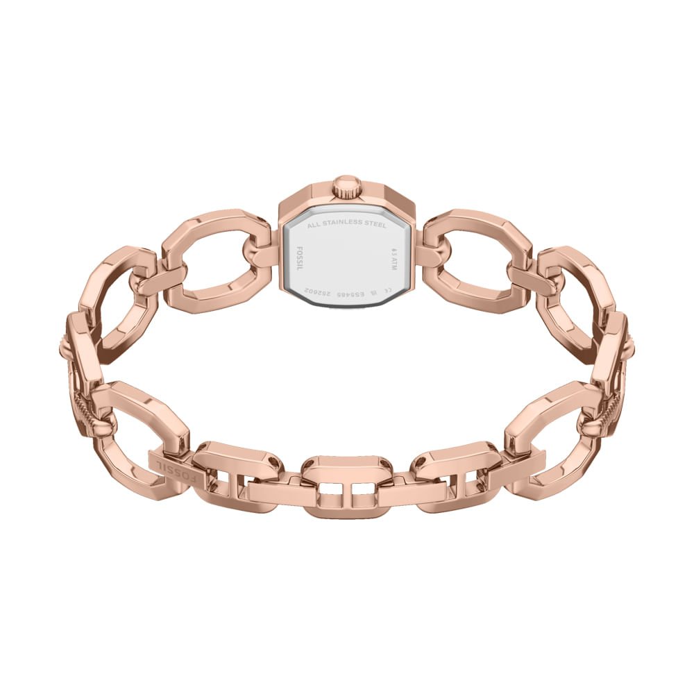 Relógio Fossil Feminino Harlow Rosé - ES5484/1BN Rose 4