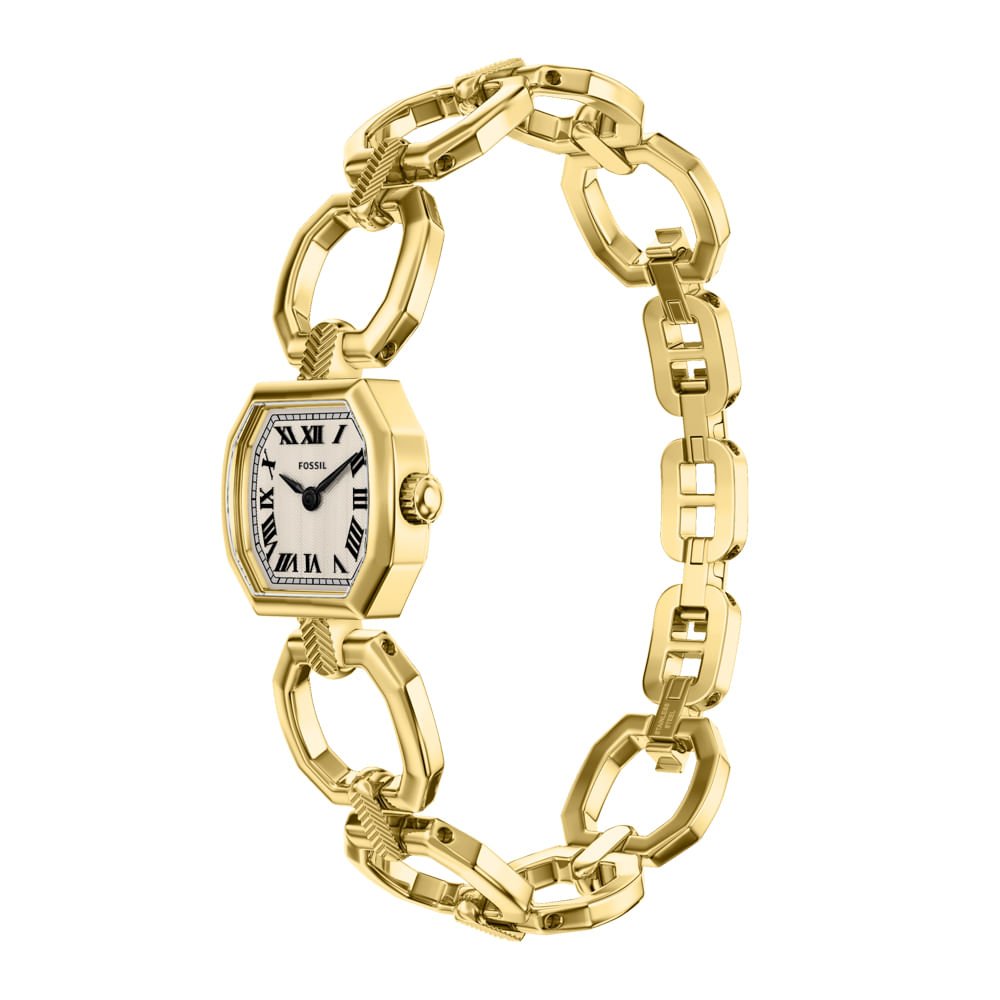Relógio Fossil Feminino Harlow Dourado - ES5483/1BN Dourado 4