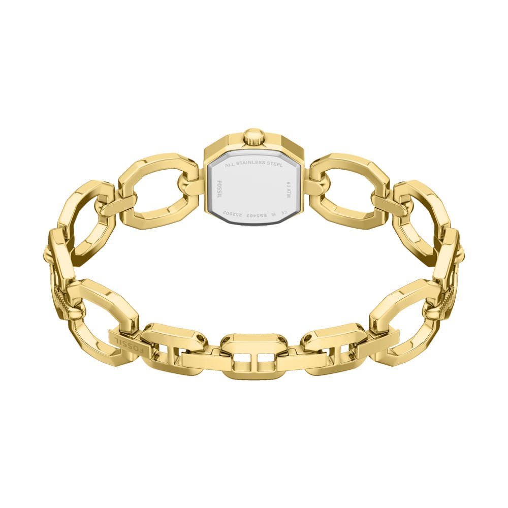 Relógio Fossil Feminino Harlow Dourado - ES5483/1BN Dourado 5