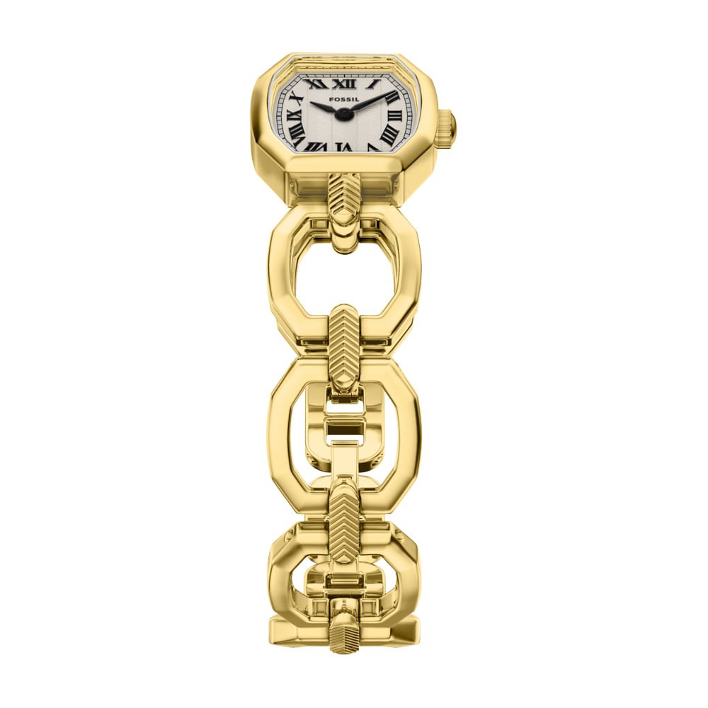 Relógio Fossil Feminino Harlow Dourado - ES5483/1BN Dourado 6