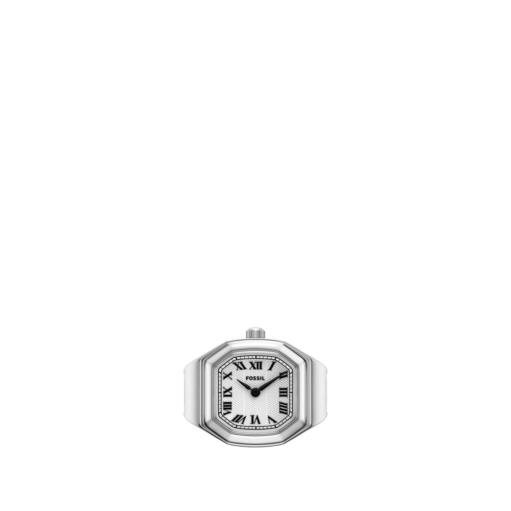 Relógio Fossil Feminino Watch Ring Prata - ES5482/1BN Prata 2
