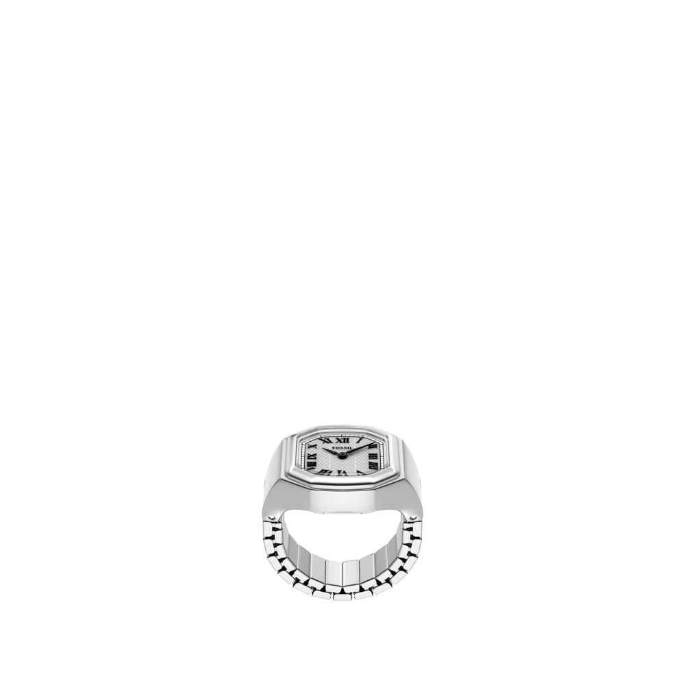 Relógio Fossil Feminino Watch Ring Prata - ES5482/1BN Prata 3