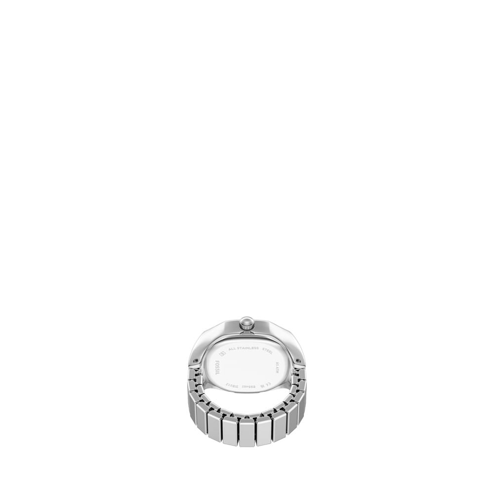 Relógio Fossil Feminino Watch Ring Prata - ES5482/1BN Prata 4
