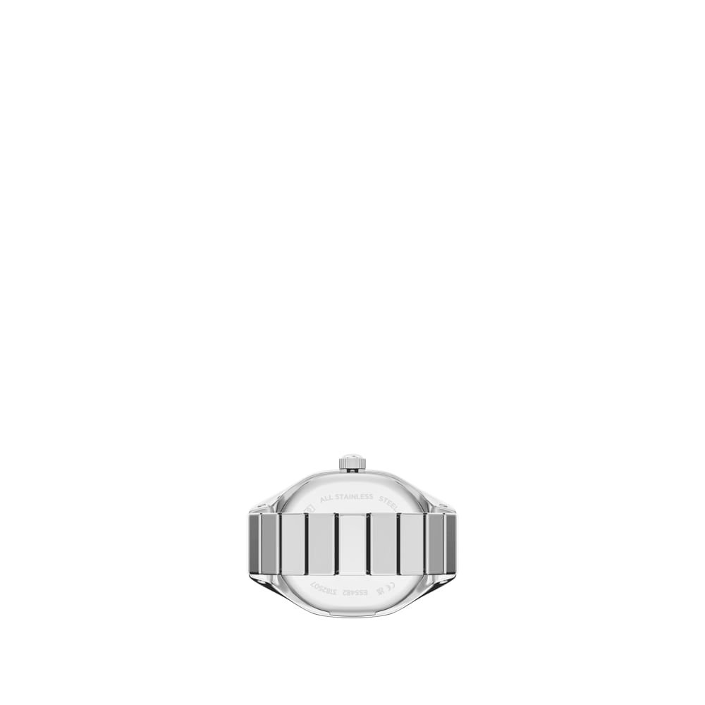 Relógio Fossil Feminino Watch Ring Prata - ES5482/1BN Prata 6