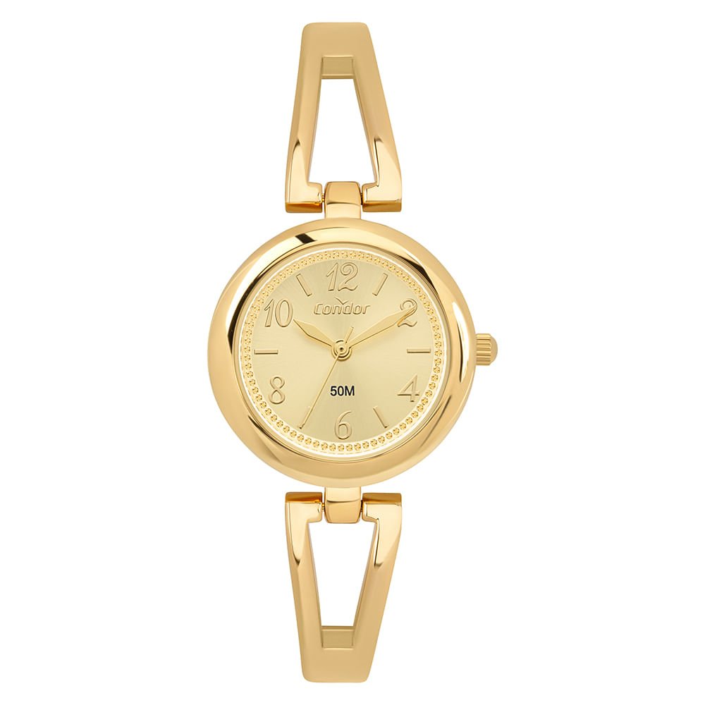 Relógio Condor Feminino Bracelete Dourado - CO2035NUJ/5X