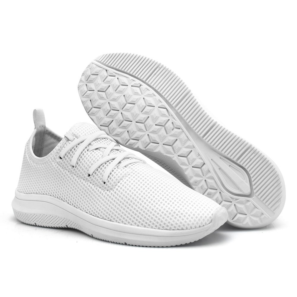 Tenis Esportivo Calce Facil FH Vestuario Treino Sola Leve Confortavel Branco 4