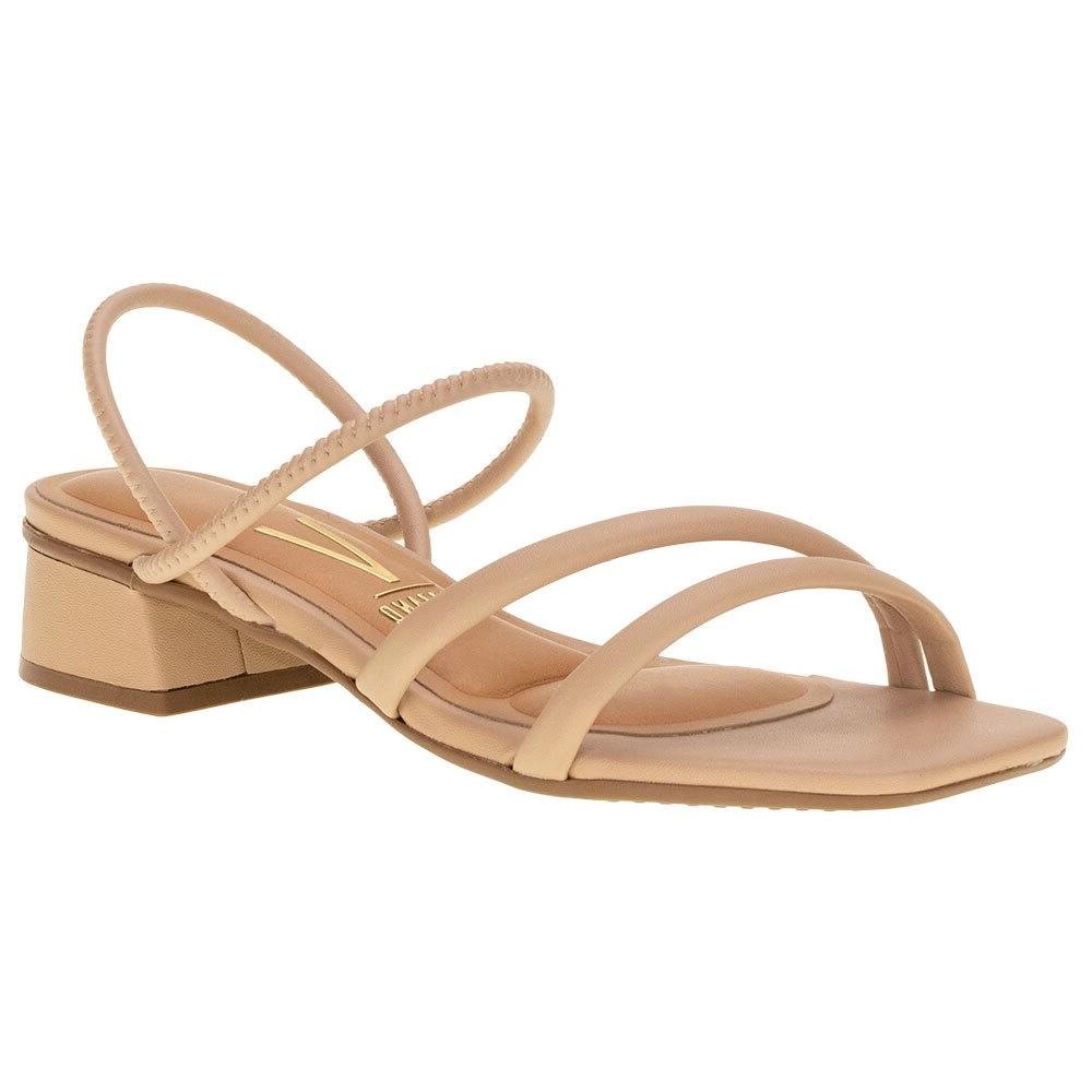 SANDALIA VIZZANO CONFORT SALTO BAIXO PRETO 1