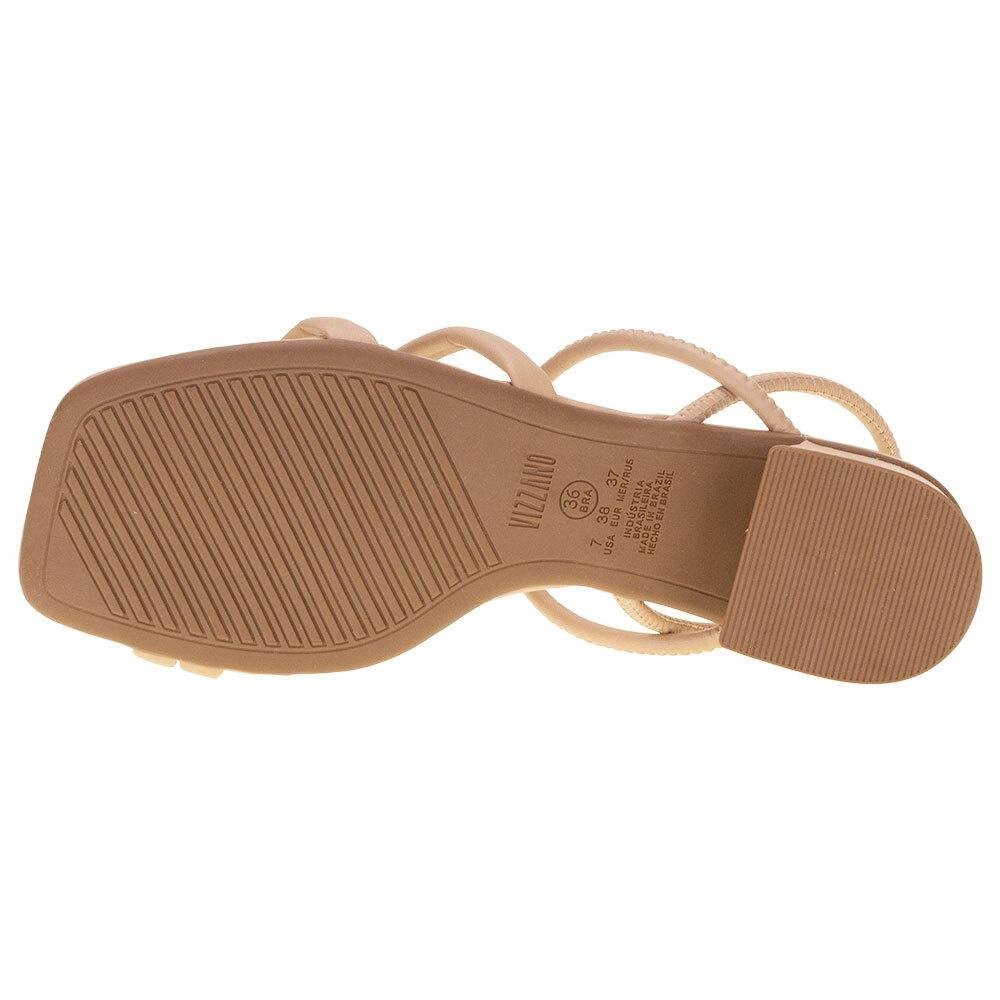 SANDALIA VIZZANO CONFORT SALTO BAIXO PRETO 3