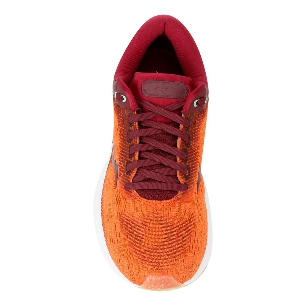 Tenis Mizuno Wave Sky Rise Laranja 3