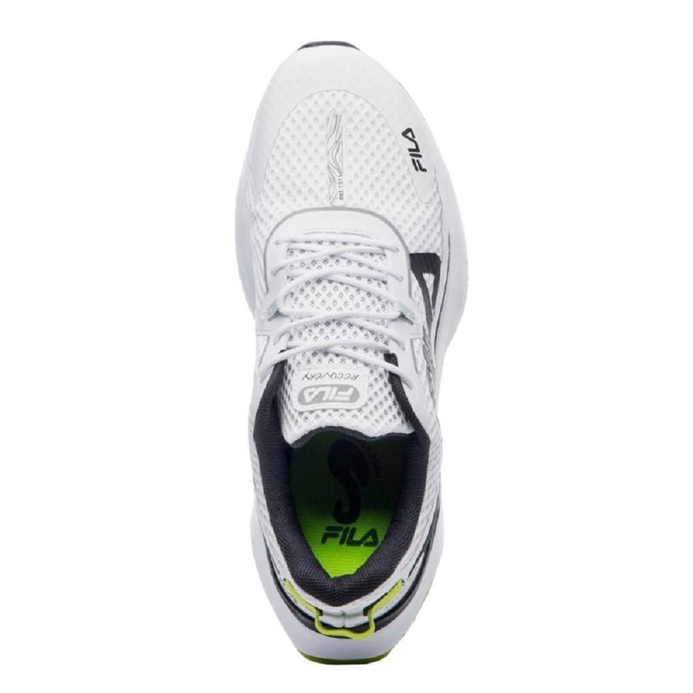 TENIS FILA RECOVERY MASCULINO Branco/Preto 4