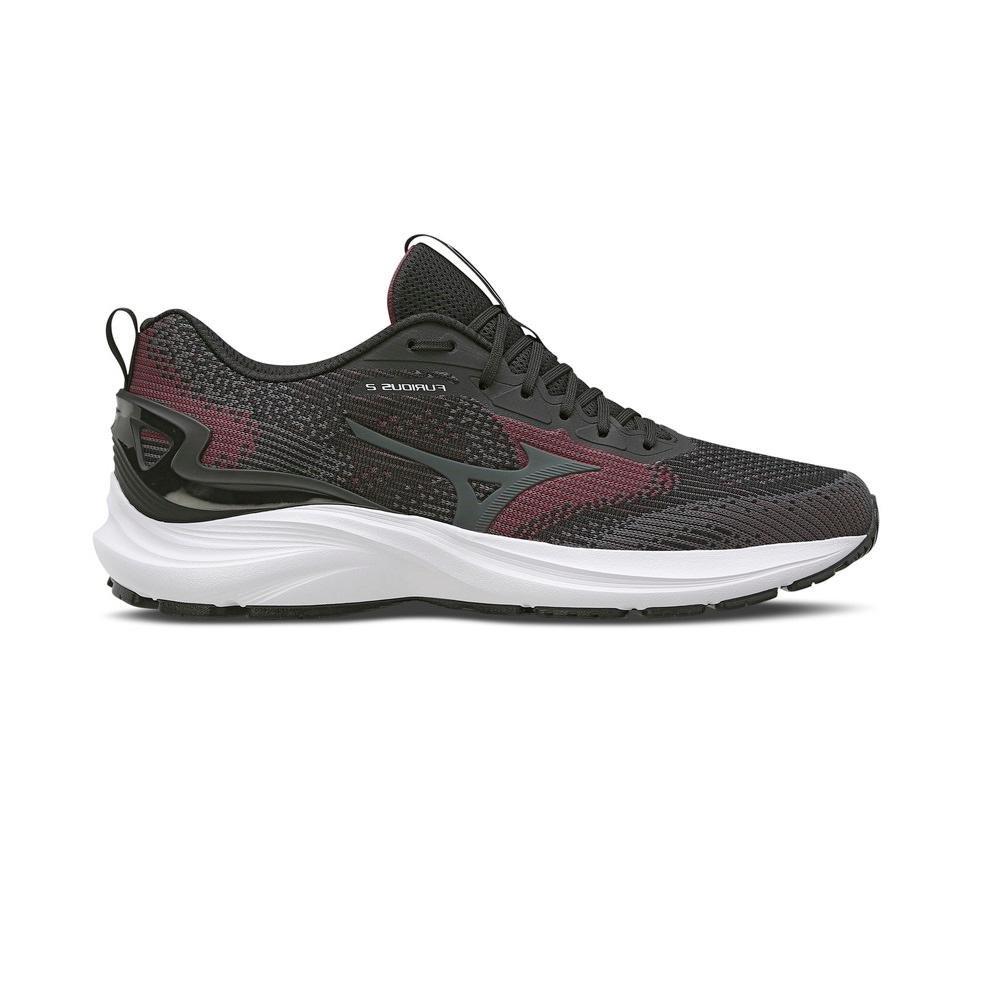 TENIS MIZUNO FURIOUS 2 PRETO/BORDO Preto 1