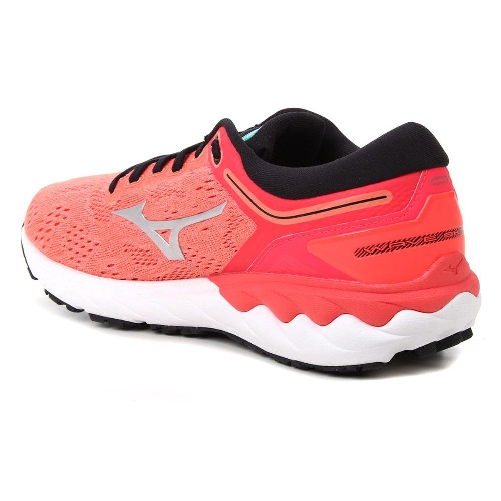 Tenis Mizuno Wave Sky Rise Vermelho 2