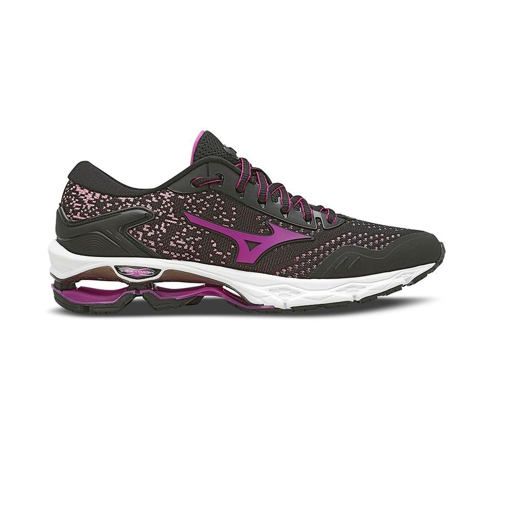 TENIS MIZUNO WAVE INVICTUS 2 PRETO/FUCHSIA Preto - Renner