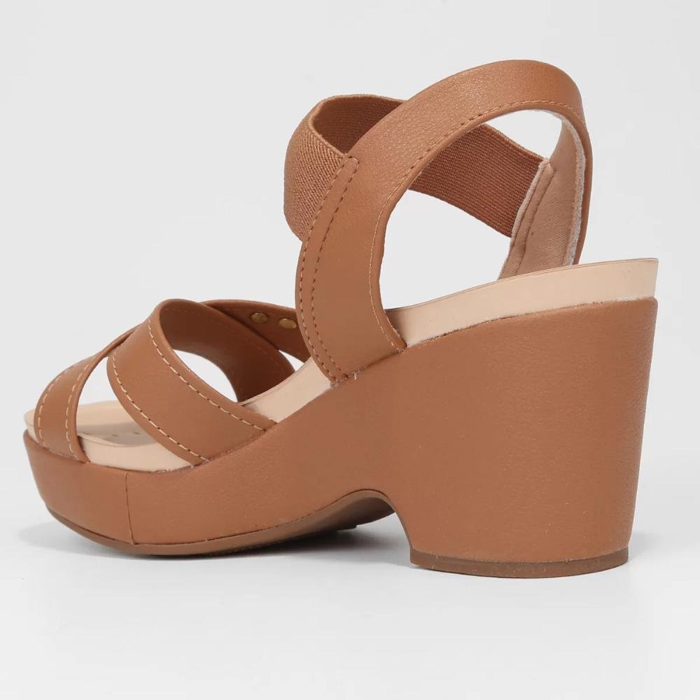 SANDALIA MODARE ANABELA PRETO Bege 2