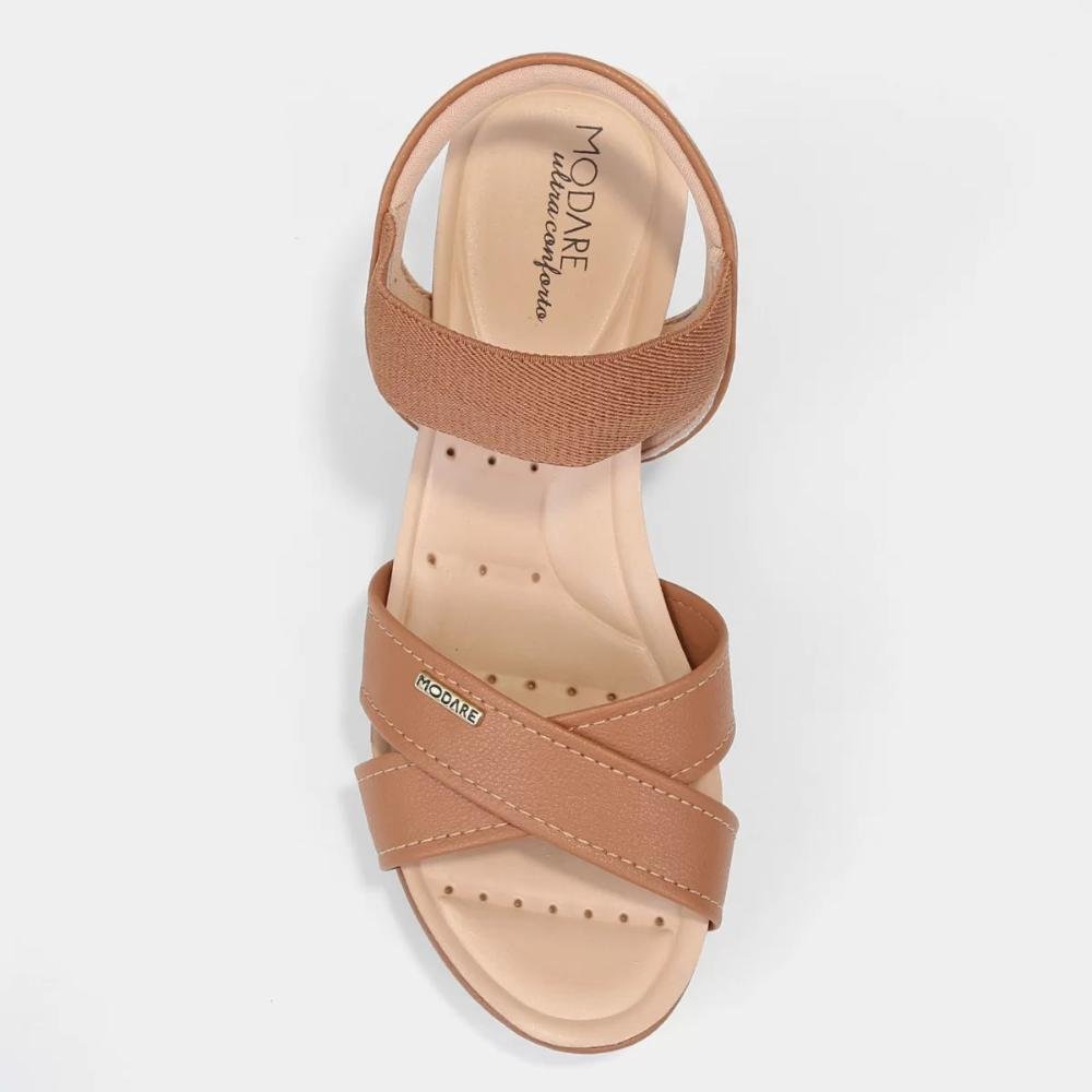 SANDALIA MODARE ANABELA PRETO Bege 3